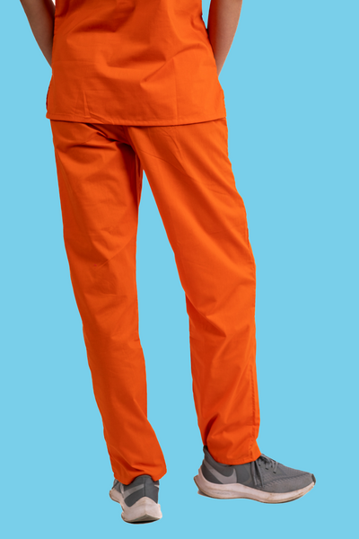 Orange Scrub Pant