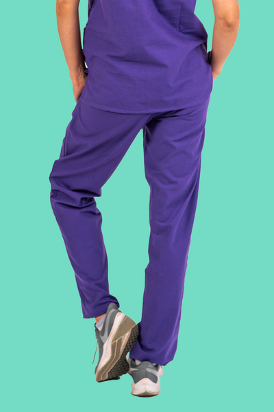 Purple Scrub Pant
