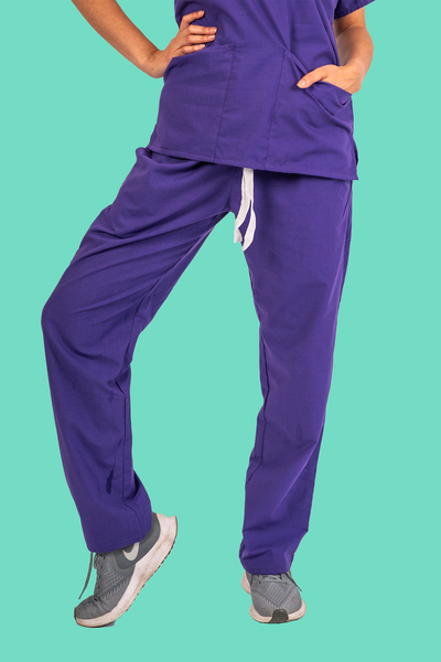 Purple Scrub Pant