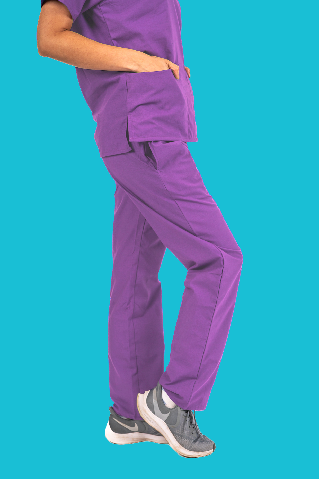 Violet Scrub Pant