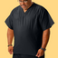 Men's Black Scrub Top