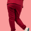 Burgundy Scrub Pant