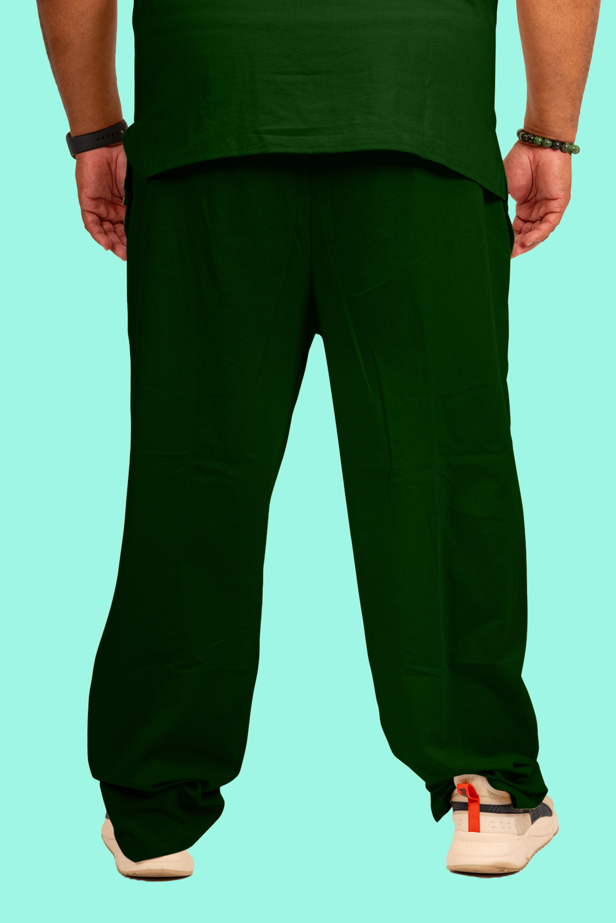 Men's Dark Hunter Green Scrub Pant