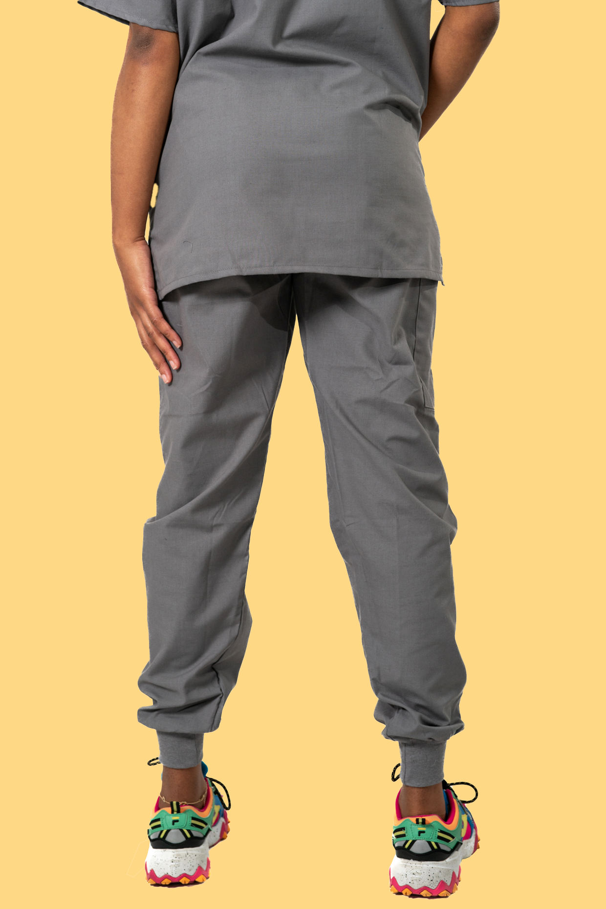 Grey Scrub Set