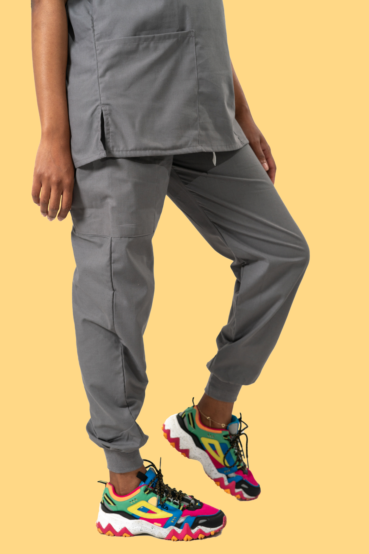 Grey Scrub Pant