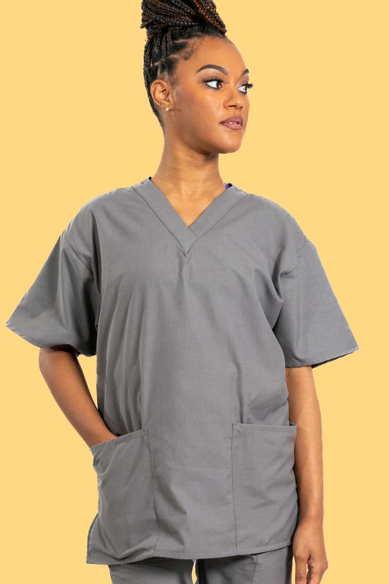 Grey Scrub Set