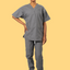 Grey Scrub Set