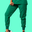 Light Hunter Green Scrub Pant