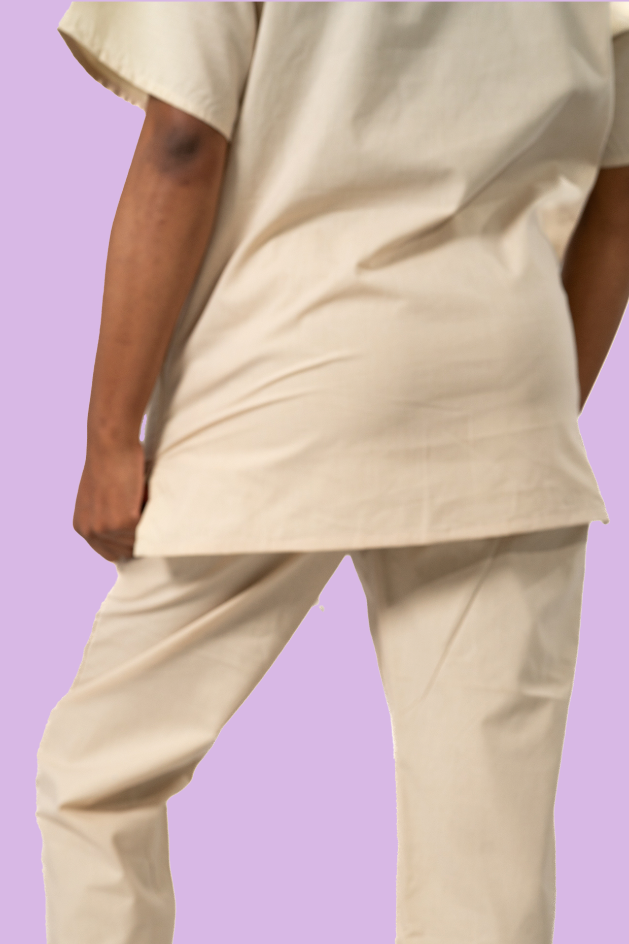 Khaki Scrub Set