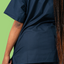 Navy Scrub Top