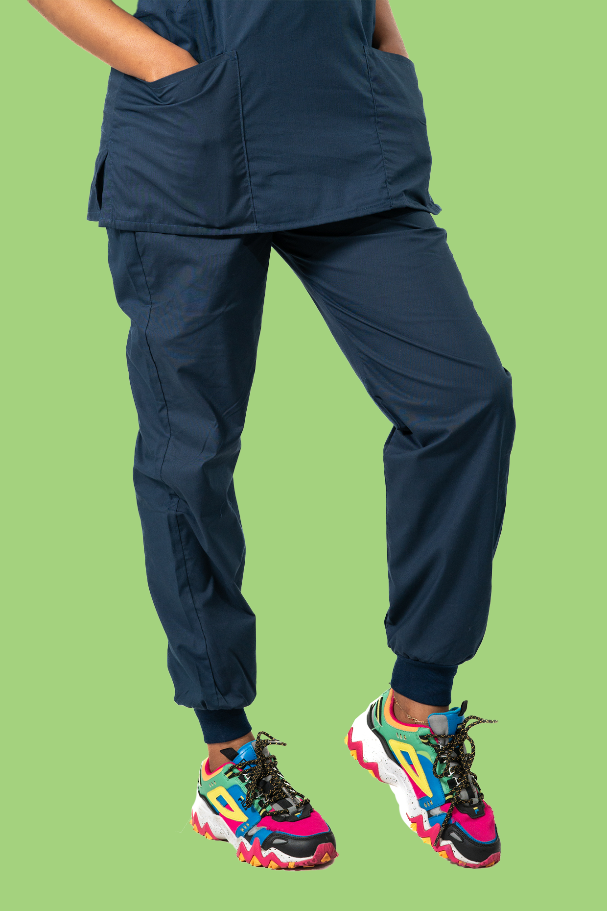 Navy Scrub Pant