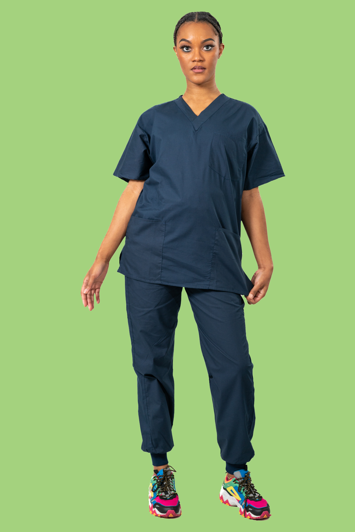 Navy Scrub Pant