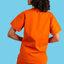 Orange Scrub Top