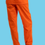 Orange Scrub Pant