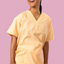 Peach Scrub Top