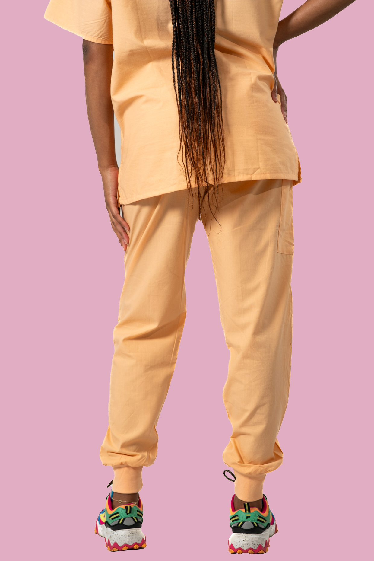 Peach Scrub Pant