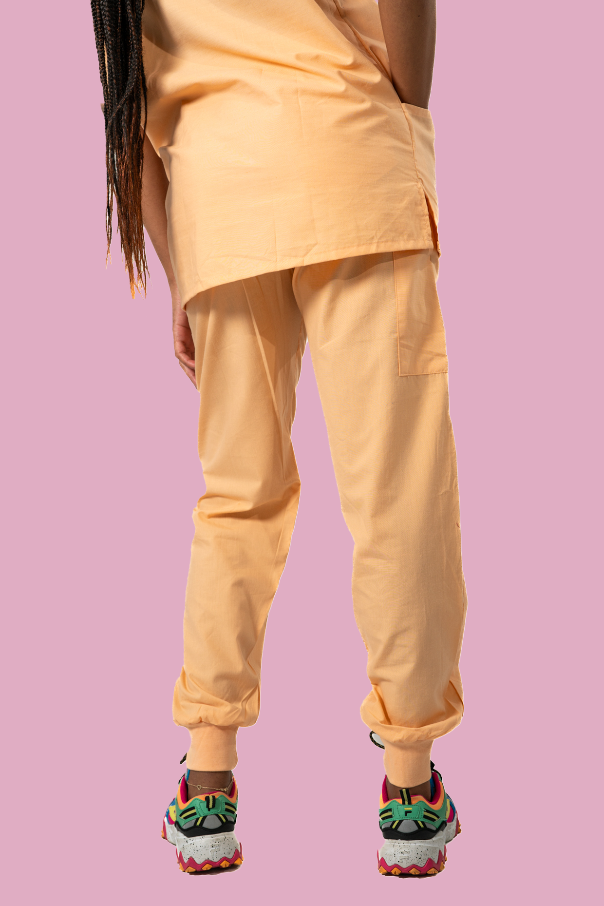 Peach Scrub Pant