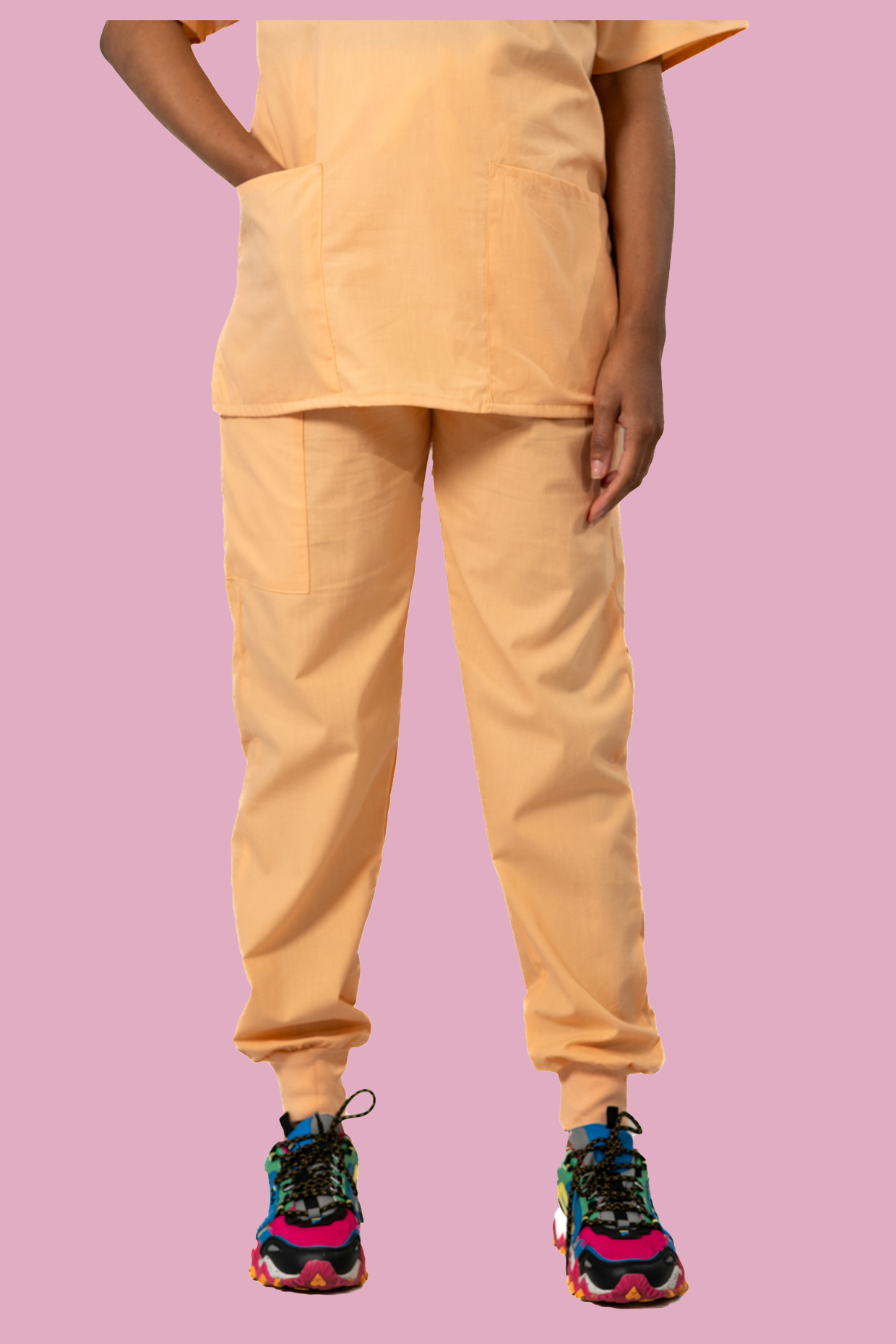 Peach Scrub Pant