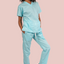 Powder Blue Scrub Set