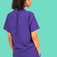 Purple Scrub Top