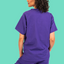 Purple Scrub Top