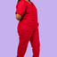 Red Scrub Pant