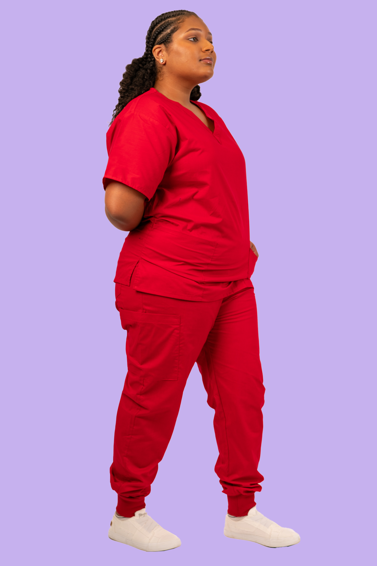 Red Scrub Pant