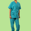 Teal Scrub Set