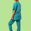 Teal Scrub Set