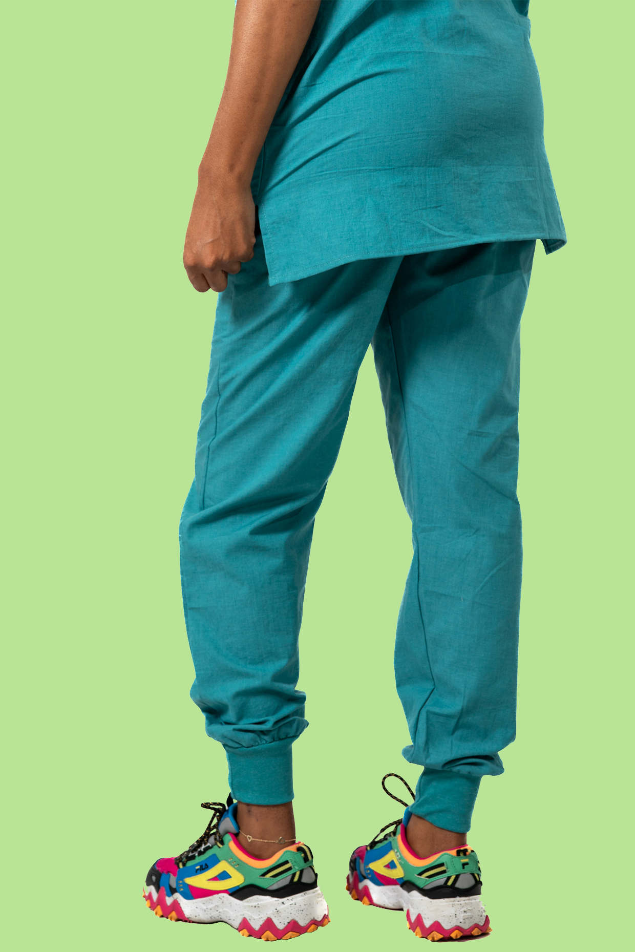 Teal Scrub Set