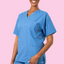 Turquoise Scrub Top