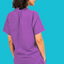 Violet Scrub Top