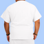 Men's White Scrub Top