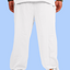 Men's White Scrub Pant