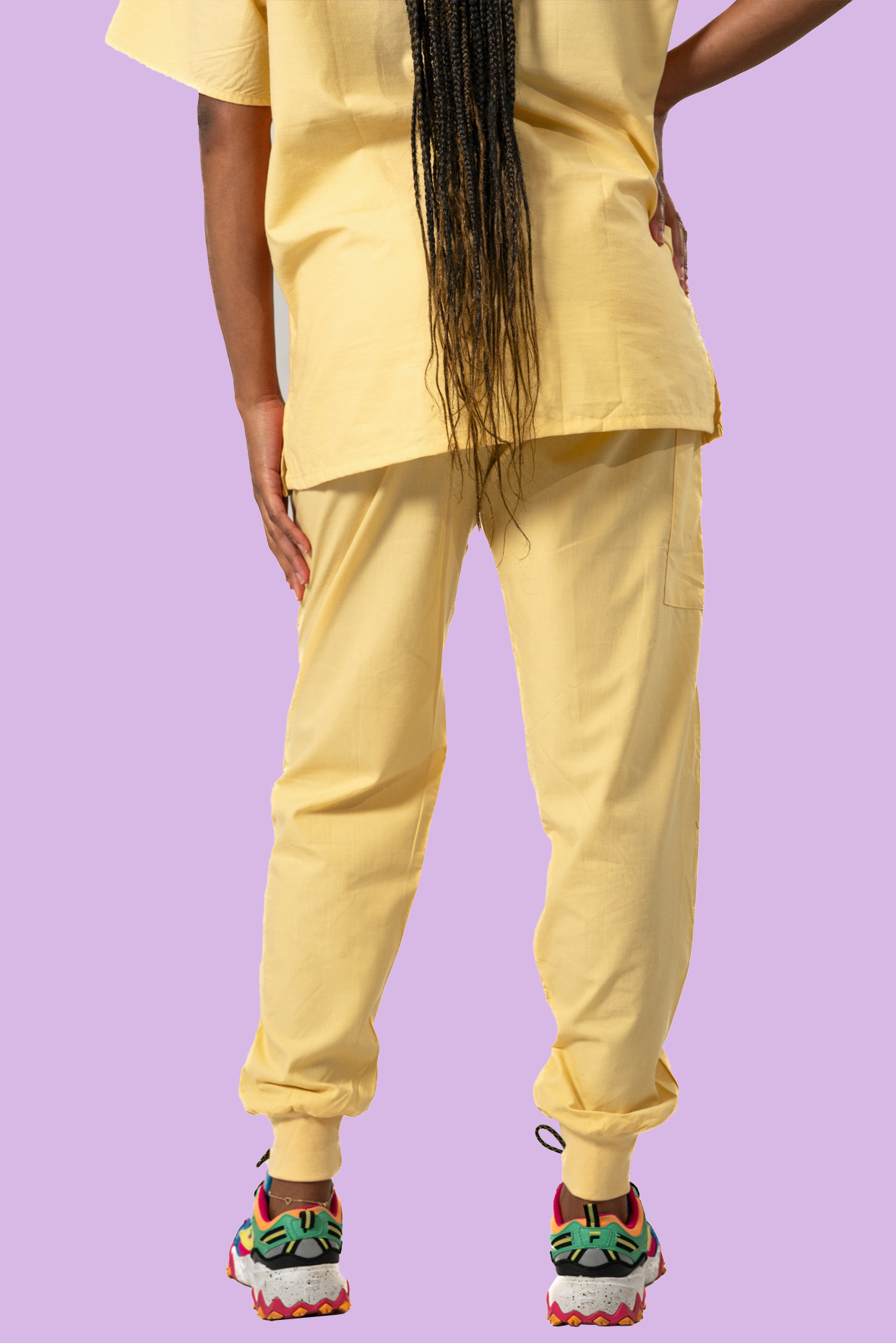 Yellow Scrub Pant