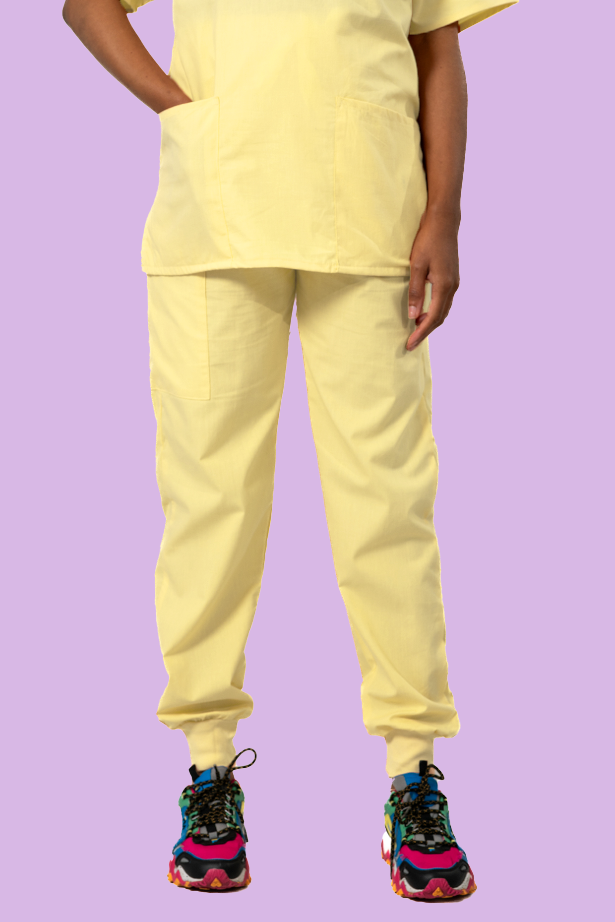 Yellow Scrub Pant